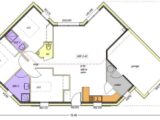 Avant-projet MALLEZAIS - 90 m² - 3 chambres  LMP Constructeur