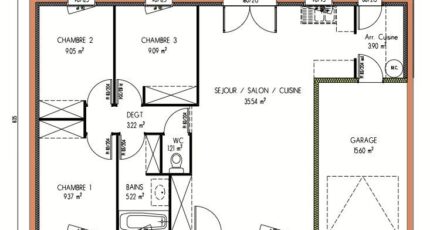 Avant projet Moutiers Les Mauxfaits  - LMP Constructeur