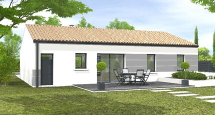 Avant-projet MONTAIGU - 90 m² - 4 chambres  - LMP Constructeur