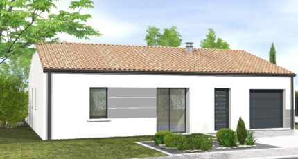 Avant-projet L'HERMENAULT - 70 m² - 2 chambres  - LMP Constructeur