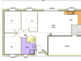Avant-Projet FONTENAY LE COMTE - 80 m² - 3chambres  LMP Constructeur