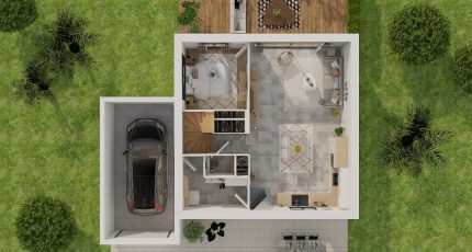 Etage GA 4 ch Design  - LMP Constructeur