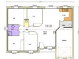 Avant-Projet CERIZAY - 90 m² - 4 chambres   LMP Constructeur