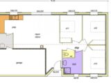 Avant-Projet FONTENAY LE COMTE - 80 m² - 3chambres  LMP Constructeur