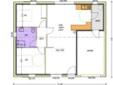 Avant-projet L'HERMENAULT - 70 m² - 2 chambres  LMP Constructeur