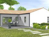 Avant-projet POUZAUGES -90 m² - 3 chambres _Duplicata  LMP Constructeur