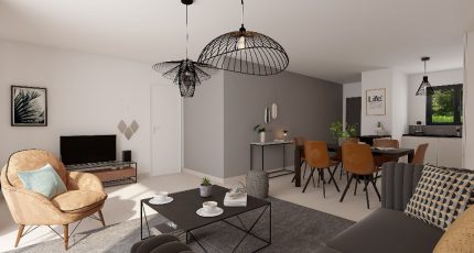 Plain-pied GI 2 ch Design  - LMP Constructeur