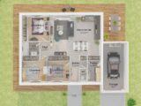 Plain-pied GA 3 ch Design  LMP Constructeur