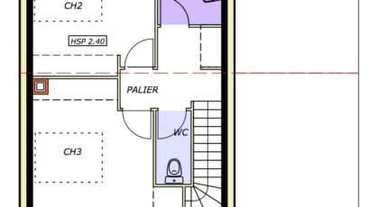 Avant-projet LA CHATAIGNERAIE - 91 m² - 3 chambres  - LMP Constructeur