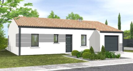 Avant-projet MONTAIGU - 90 m² - 4 chambres  - LMP Constructeur