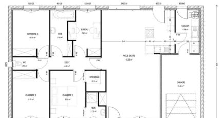 Avant projet St Etienne De Brillouet - 3ch+1 bur - 3884-1906modele620141209zGorz.jpeg - LMP Constructeur