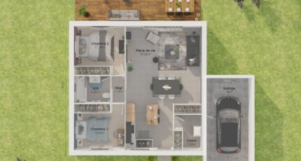 Plain-pied GA 2 ch Trendy 32146-4586modele920210624vtOGy.jpeg - LMP Constructeur